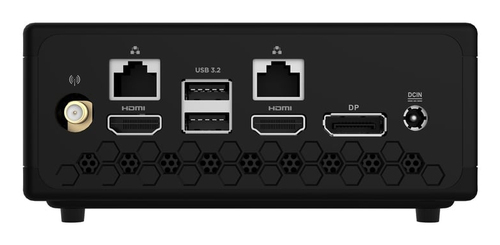 Zotac ZBOX CI360 nano. Chassis type: 0.9L sized PC, Product type: Mini PC barebone. Supported memory types: DDR5-SDRAM, Nu