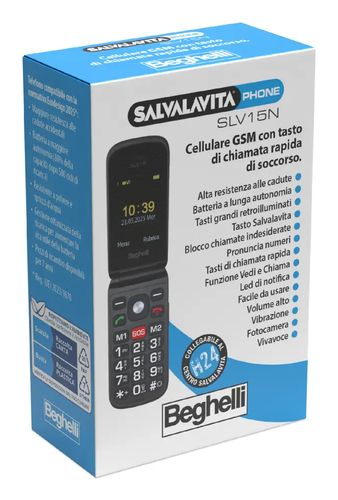 Beghelli 9137N. Fattore di forma: Clamshell. Capacità della scheda SIM: Doppia SIM. Dimensioni diagonale schermo: 6,1 cm (