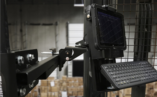 Gamber-Johnson Wandhalterung für Tablet, Tastatur - Schwarz - 75 x 75