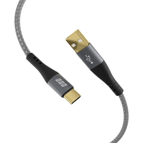 EFB Elektronik USB-AC-00006. Kabellänge: 1 m. Anschluss 1: USB A, Anschluss 2: USB C, USB-Version: USB 2.0, Max. Datenüber