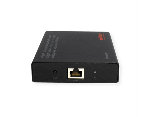 Roline Video-Extender-Transmitter/Receiver - Verkabelt - 70 m Reichweite - 2 x Netzwerk (RJ-45) - 1 x HDMI Ein - 2 x HDMI 
