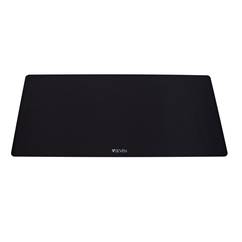 V7 MP04BLK Extra Large Mouse Pad - 30 mm x 420 mm - Black - Neoprene, Rubber - Stain Resistant, Odor Resistant - Mouse/Key