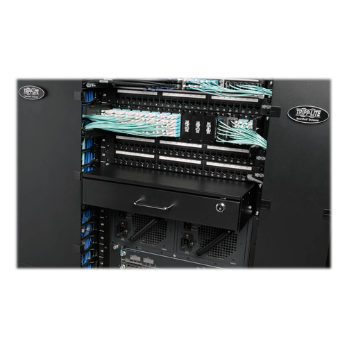 Tripp Lite SRDRAWER2U SmartRack 2U Locking Rack-Mount Storage Drawer. Type: Rack cabinet, Housing material: Steel, Product