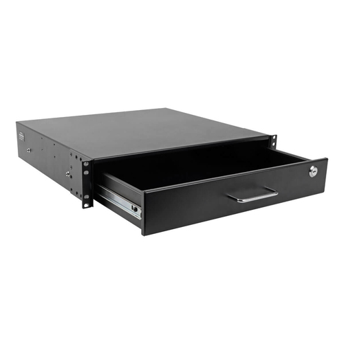 Tripp Lite SRDRAWER2U SmartRack 2U Locking Rack-Mount Storage Drawer. Type: Rack cabinet, Housing material: Steel, Product