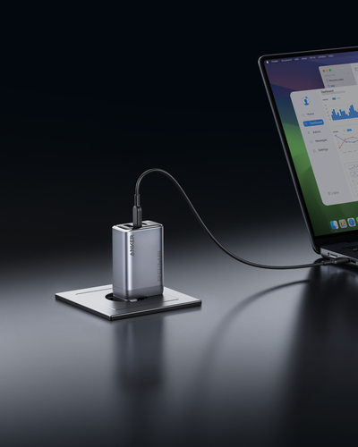 Anker Caricatore USB C 100W Prime GaN, Pieghevole e Compatto, 3 Porte GaN, per iPhone 17 Pro Max Air/Serie 16-12, MacBook,