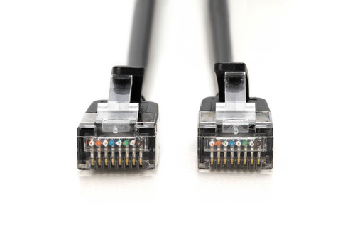 Digitus 30 cm Kategorie 6a Netzwerkkabel - 1 Stück - Cable for Netzwerkgerät - 10 Gbit/s - Patchkabel - Abschirmung - LSZH
