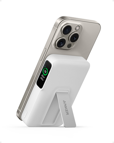 Power Bank ANKER MagGo A1654 - Traslucida - Per iPhone, Dispositivo USB tipo C, Universal - 1 tipo C da 15 W - 10000 mAh -