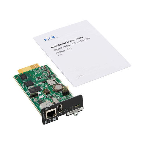 Eaton Gigabit-Ethernet-Karte für PDU, UPS - 1000Base-T - 1 Anschluss(e) - 1 - Twisted Pair