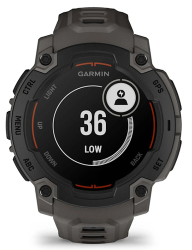 Garmin Instinct E. Display diagonal: 2.29 cm (0.9"), Display technology: MIP, Display resolution: 176 x 176 pixels. Flash 