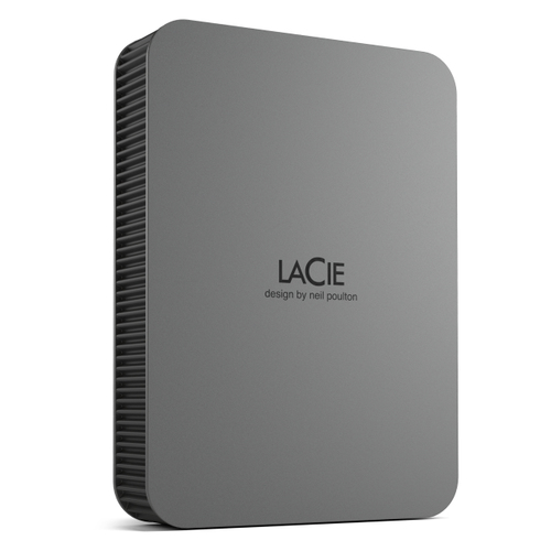 LaCie Mobile Drive Secure Tragbar Festplatte - 2,5" Extern - 5 TB - Grau - USB 3.2 (Gen 1) Typ C - 5400U/Min