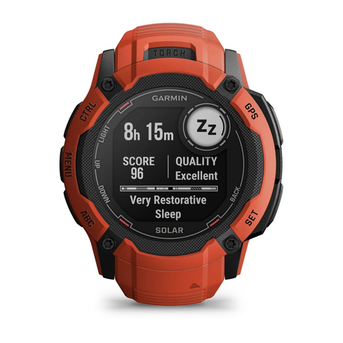 Garmin Instinct 2X Solar. Dimensioni diagonale schermo: 2,79 cm (1.1"), Tecnologia display: MIP, Risoluzione del display: 