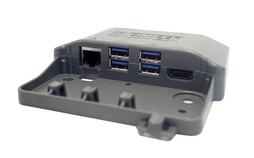 Gamber-Johnson Robust Docking Station für Smartphone - 4K - 3840 x 2160 - 4 x USB 3.0 - USB Typ C - 1 x RJ-45-Anschlüsse -