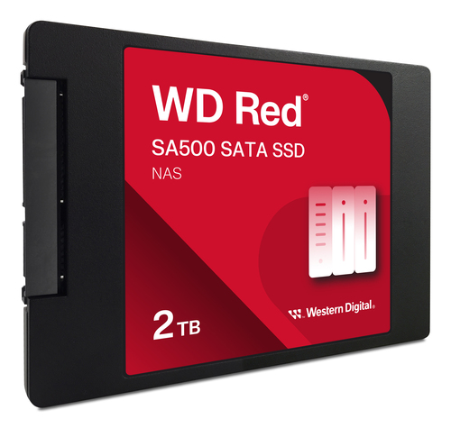 Unità stato solido WD Red SA500 WDS200T2R0A - 2,5" Interno - 2 TB - SATA (SATA/600) - Sistema di archiviazione Dispositivo