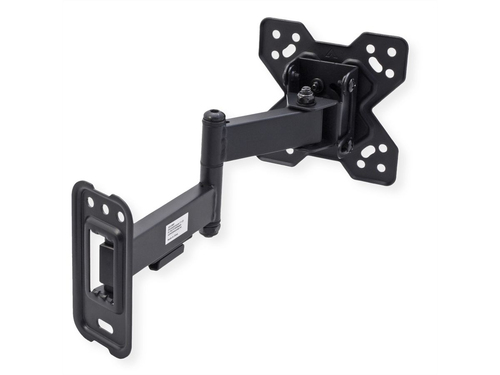 Value Mounting Arm for TV, LCD Display - Black - 1 Display(s) Supported - 33 cm to 81 cm (31.9") Screen Support - 20 kg Lo