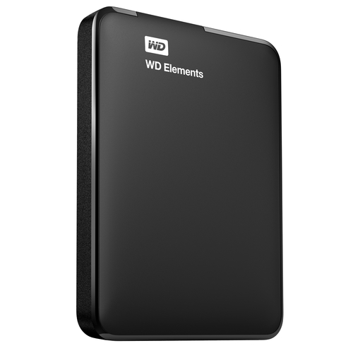 WD Elements WDBU6Y0020BBK 2 TB Portable Hard Drive - External - USB 3.0 - Retail