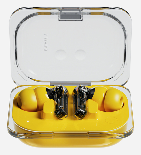 Nothing Ear (a) True Wireless Earbud Stereo Earset - Yellow, Transparent - Binaural - In-ear - 1000 cm - Bluetooth - Noise