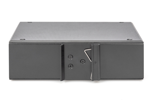 Digitus 4 port Gigabit Ethernet network PoE switch, industrial, unmanaged, 2 SFP uplink. Switch type: Unmanaged. Basic swi