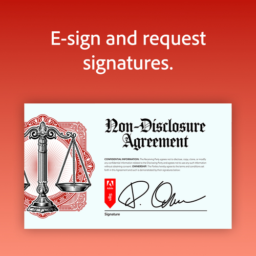 Adobe Acrobat Pro for enterprise - Enterprise License Subscription (Renewal) - 1 Year - Government - Adobe Value Incentive
