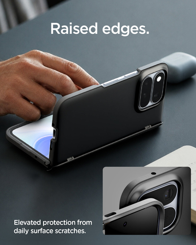 Spigen Slim Armor Pro Case for Google Pixel 11 Pro Fold Smartphone - Black - Wireless Charging Compatible
