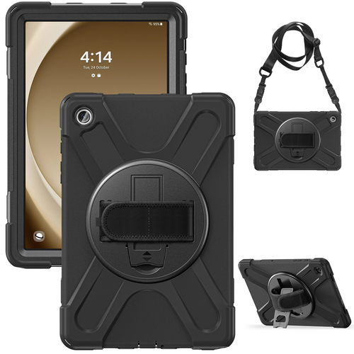 MAXCases Shield Carrying Case for 27.9 cm (11") Samsung Galaxy Tab A11+ Tablet - Black - Shoulder Strap, Hand Strap
