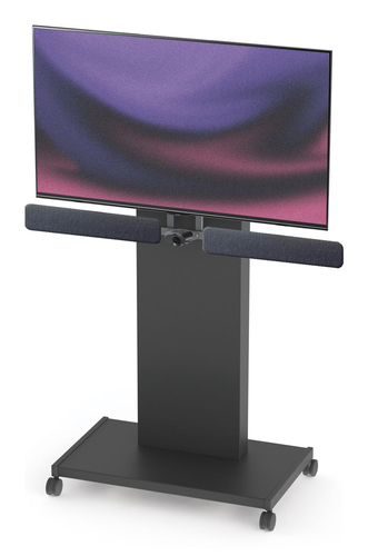 Unicol Rhobus Display-Wagen - 80 kg Belastbarkeit - 4 Rollen - 95 cm (37,40 Zoll) Breite x 55 cm (21,65 Zoll) Tiefe x 157,