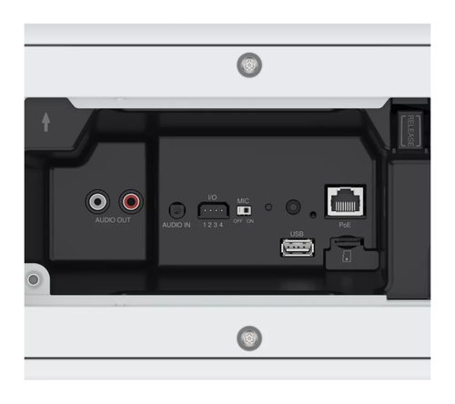 Axis C1720. Speaker type: 2-way, Speaker placement: Ceiling-mountable, Pole, Internal memory: 1024 MB. Frequency range: 18