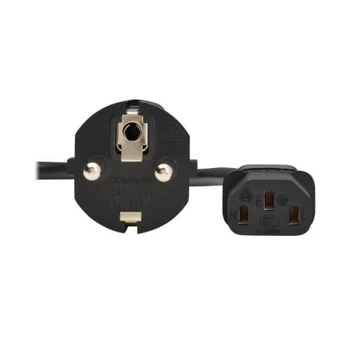 Tripp Lite series P054-02M-EU Verlängerungskabel - 2 m - Europa - für PDU, Computer, Server, USV, Überspannungsschutz, Net