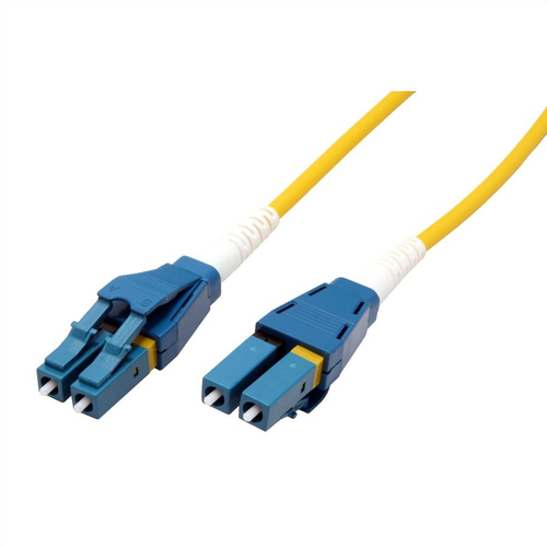 Roline 5 m Glasfaser Netzwerkkabel - 1 - Cable for Netzwerkgerät - Patchkabel - 9/125 µm - Gelb