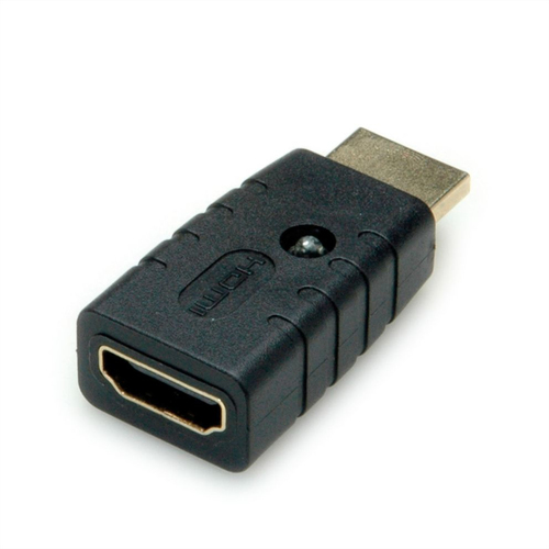 Roline A/V-Adapter - 30 - 3840 x 2160 Supported - Schwarz