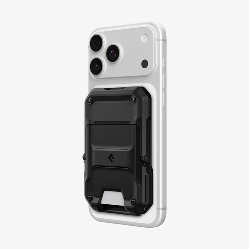 Spigen Tough Armor Pro (Mag Fit) MagSafe Card Holder. Product type: Card holder, Product colour: Black, Material: Thermopl