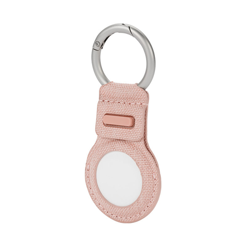 Incase Woolenex AirTag Bestandsverfolgung-Etikettenschieber - 91,4 mm x 40,6 mm x 5,1 mm x - Metall, Polyester - Blush-Ros