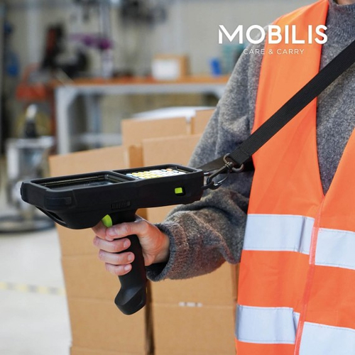 MOBILIS Robust Hülle für Zebra Mobilcomputer - Schwarz - Stoßdämfpend, Spritzwassergeschützt, Staubfest, Temperaturbeständ