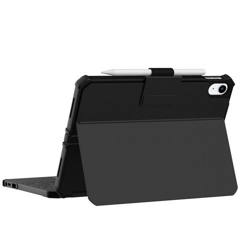Urban Armor Gear Rugged USB-C Keyboard iPad 11" (A16)(11th Gen, 2025) Folio Case. Keyboard layout: QWERTY, Keyboard langua