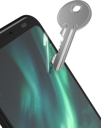 Doro Tempered Glass Screen Protector for Doro Aurora A11, Aurora A10 - Transparent - For LCD Smartphone - Scratch Resistan