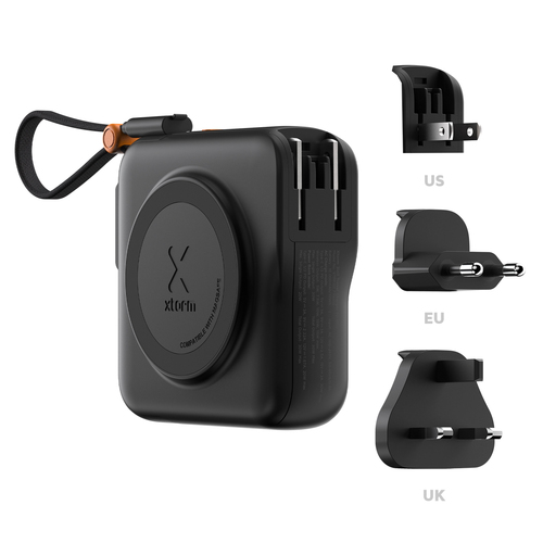 Xtorm XTPP101. Battery capacity: 10000 mAh, Battery technology: Lithium Polymer (LiPo). Fast charging technology: Power De