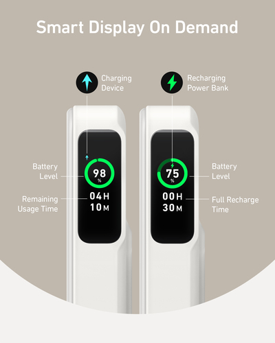 Power Bank ANKER MagGo A1654 - Traslucida - Per iPhone, Dispositivo USB tipo C, Universal - 1 tipo C da 15 W - 10000 mAh -