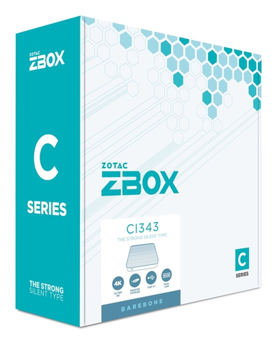 Zotac ZBOX edge CI343. Gehäusetyp: Desktop, Produkttyp: Mini-PC Barebone. Unterstützte Arbeitsspeicher: DDR5-SDRAM, Anzahl