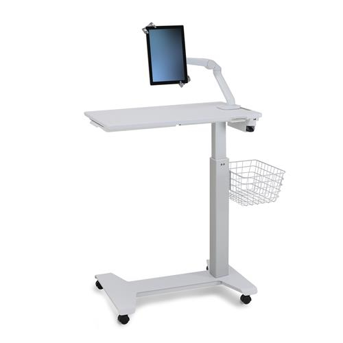Ergotron 98-136-216. Tipo: Cesto, Cor do produto: Branco, Peso máximo (capacidade): 2,2 kg. Largura: 350 mm, Profundidade: