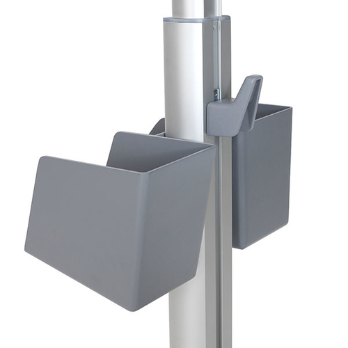 Ergotron LearnFit. Product colour: Silver, Maximum weight capacity: 6.8 kg, Table top shape: Square shape. Weight: 14.2 kg