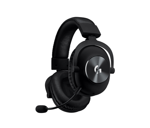 Logitech G PRO X Wired Over-the-head, Over-the-ear Stereo Gaming Headset - Black - Binaural - Circumaural - 32 Ohm - 20 Hz