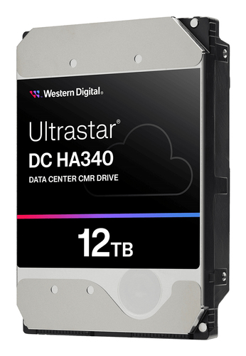 Western Digital Ultrastar DC HA340 WUS721212BLE6L4 12 TB Hard Drive - 3.5" Internal - SATA (SATA/600) - Conventional Magne