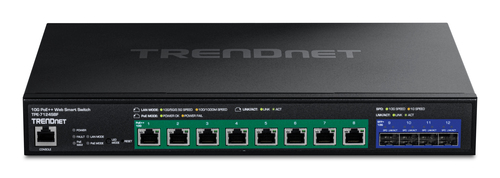TRENDnet TPE-7124SBF 12 Anschlüsse Verwaltbar Ethernet-Switch - Gigabit-Ethernet, 10 Gigabit Ethernet - 10GBase-T, 10GBase