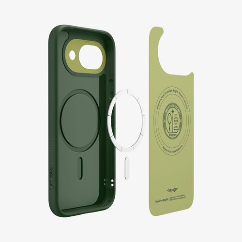 Spigen Nano Pop Case for Google Pixel 10a Smartphone - Avo Green