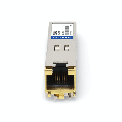 AddOn SFP - 1 x RJ-45 10/100/1000Base-TX Network - 1 - TAA Compliant - For Optical Network, Data Networking - Optical Fibe