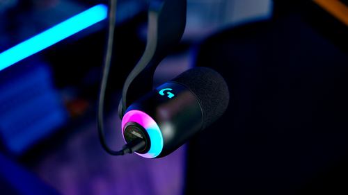 Mikrofon für Spiele, Live-Streaming, Broadcasting Logitech G Yeti GX - Kabelgebunden - Dynamisch - Weiß - Super-Kardioid -