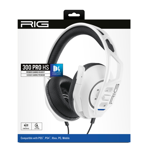 NACON RIG 300 PRO HS. Tipo de producto: Auriculares. Tecnología de conectividad: Alámbrico. Uso recomendado: Juego. Frecue