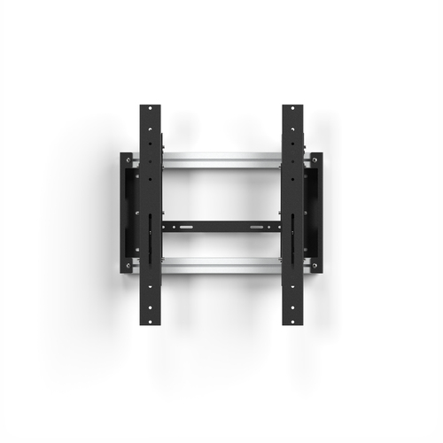 SMS Wall Mount for Flat Panel Display - Black, Aluminium - 116.8 cm to 152.4 cm (60") Screen Support - 45 kg Load Capacity