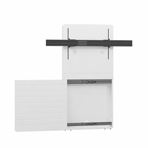 HAGOR CON-Line Höhenverstellbar Collaboration-Display-Ständer - Bildschirmgröße: Bis zu 190,5 cm (75 Zoll) - Boden, Wandmo