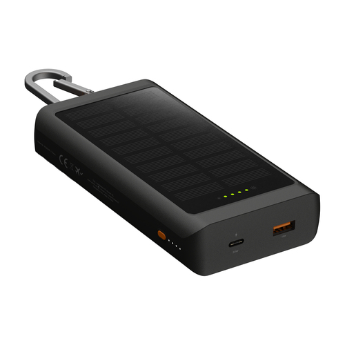 Xtorm XG2ES101. Battery capacity: 10000 mAh. USB Type-A output ports: 1, USB Type-C ports quantity: 1. Total output power: