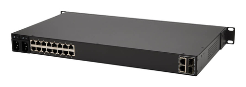 Tripp Lite B098-016 16-Port Console Server, USB Ports (2) - Dual GbE NIC, 16 Gb Flash, SD Card, Desktop/1U Rack, TAA. Auth